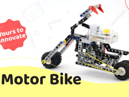 Robotic Project for Kids | How to Build LEGO®-compatible Motorcycle