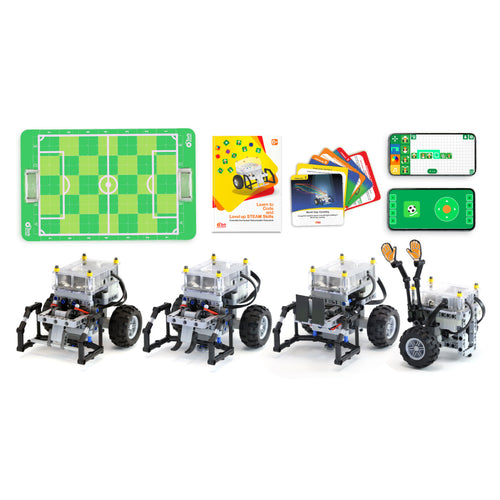 Orange Tart - Family Pack | LEGO®-compatible Soccer Robot for STEAM