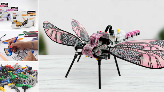Cherry Tart: The Interactive & LEGO-compatible crafting  Nature-Inspired robot kit for kids & adults to innovate