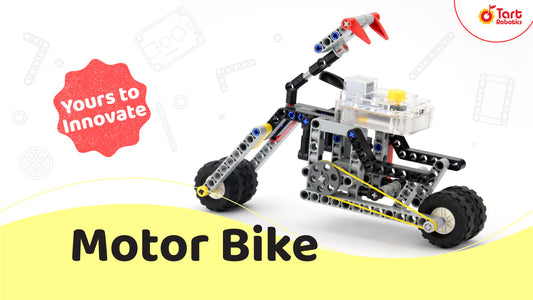 Robotic Project for Kids | How to Build LEGO®-compatible Motorcycle