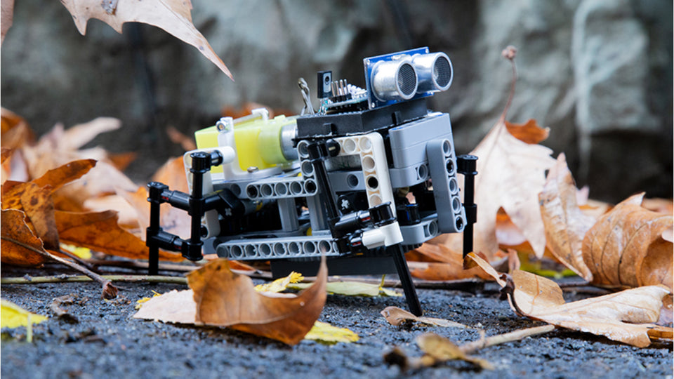How to Build LEGO®-compatible Quadruped Robot