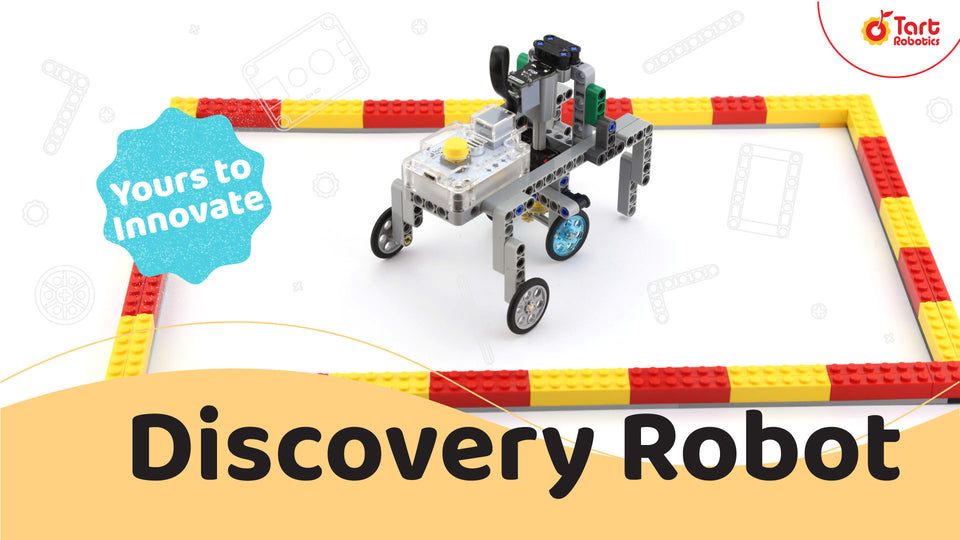 Build LEGO®-compatible Discovery Robot