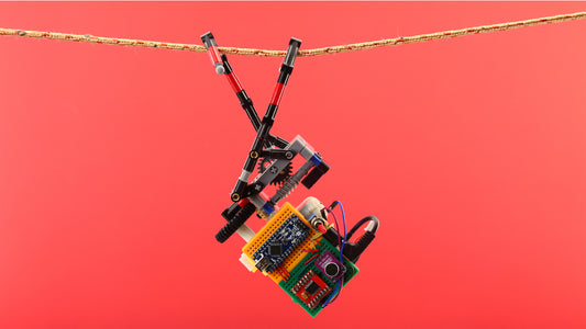 LEGO®-compatible Zipline Robot