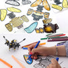 STEM LEGO®-compatible Building Blocks Set | Crafty Robot Kit